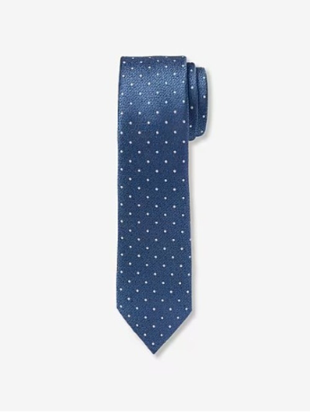 *NEW* Express Narrow Navy Polka Dot Tie